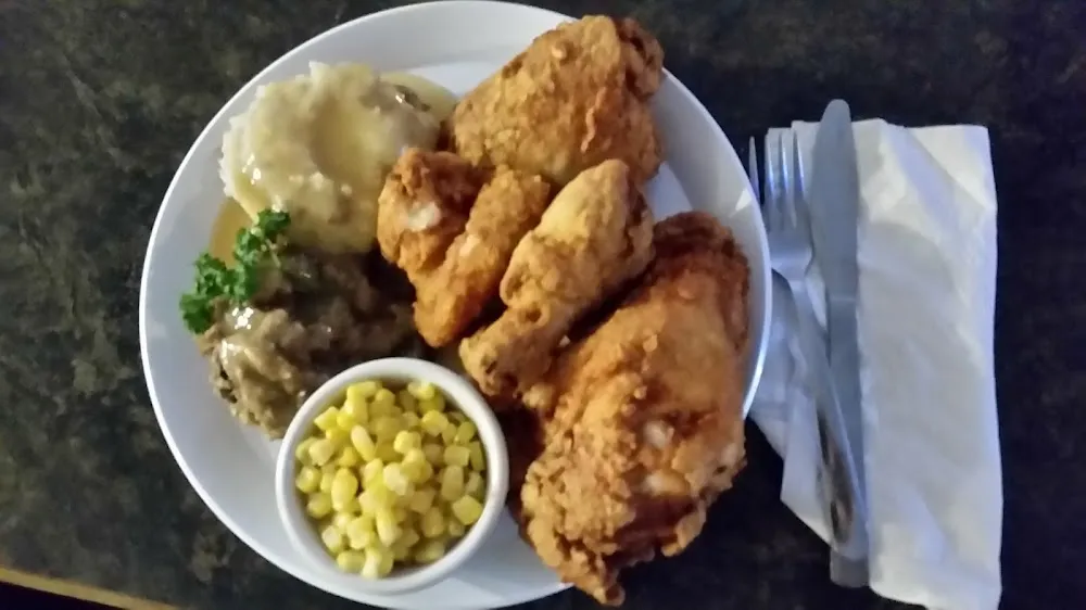 1 Broasted Chicken